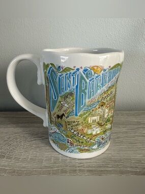 CATSTUDIO The Geography Collection Mug, Santa Barbara, California, 2014,
